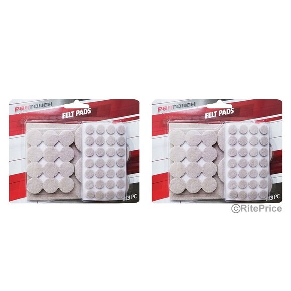 226 PCS Felt Furniture Pads Chair Leg Protectors Hardwood Wooden Floors (2 Pack) - Picture 2 of 12